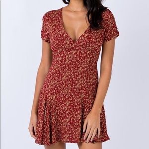 NWT PRINCESS POLLY IRIS LAKE MINI DRESS